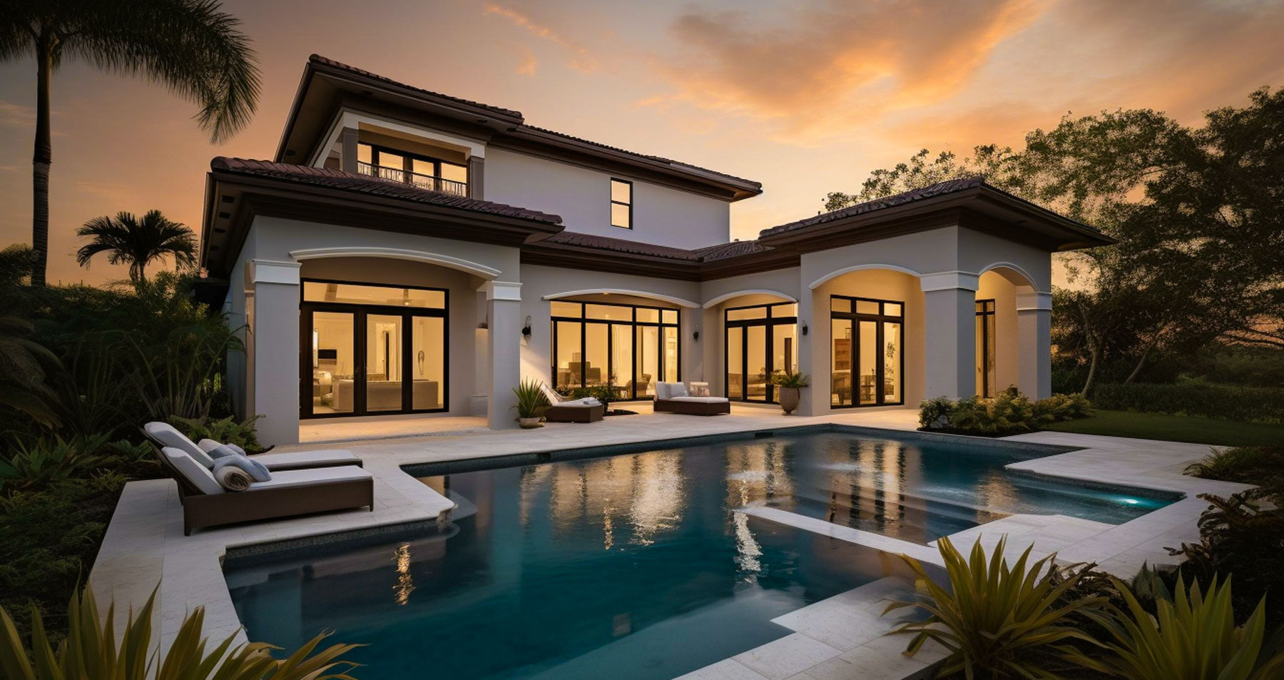 Luxury real estate in Bonita Springs, a desirable area near Naples